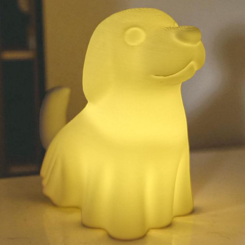 Cachorrinho Fantasma Vela LED