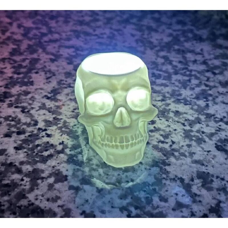 Abajur Caveira com Led incluso