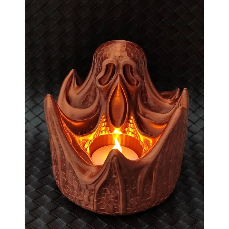 Abajur Fantasma Assustador com Led incluso