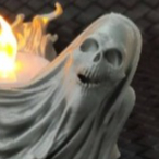 Abajur Fantasma voando com Led incluso - Imagem 2