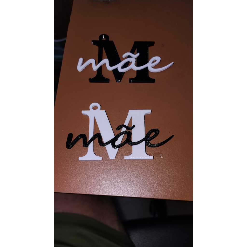 Chaveiros Dia das Mães – Coração, “Mãe” e “Super Mãe” (Vários Modelos) - Imagem 5