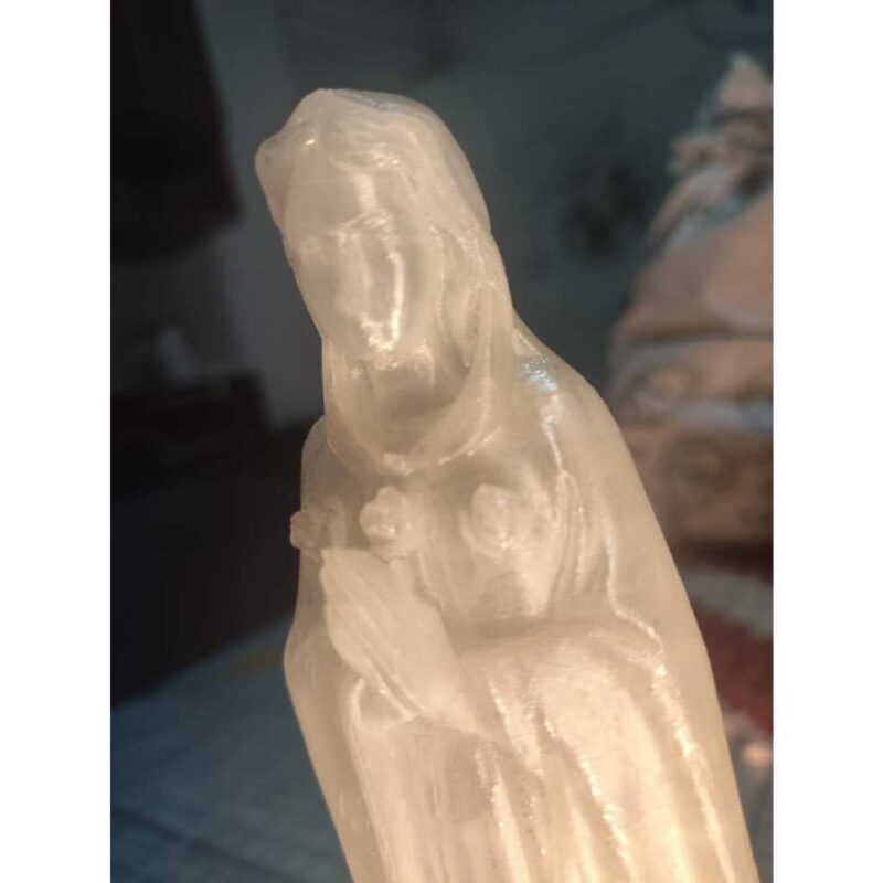Imagem Nossa Senhora da Rosa Mistica 17.5cm Santa Católica