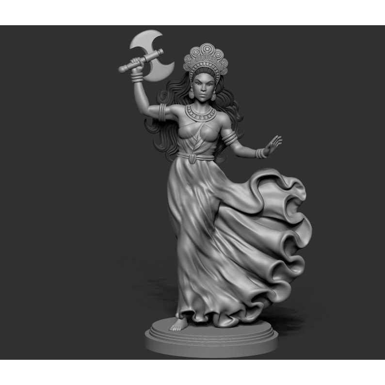 Impressão 3D Entidades e Orixás Variados Candomblé Umbanda 18cm de altura Exu Pombogira - Imagem 4