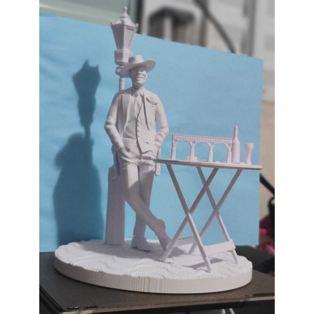 Impressão 3D Entidades e Orixás Variados Candomblé Umbanda 18cm de altura Exu Pombogira - Imagem 6