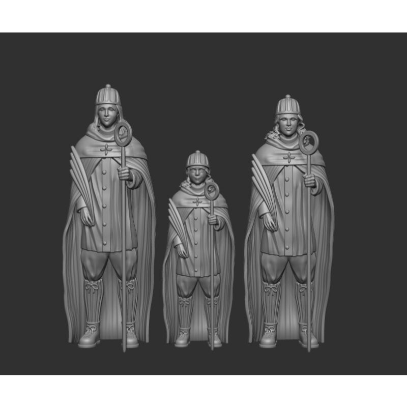 Impressão 3D Santos Católicos Variados 18cm de altura