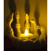 Mão Caveira com Led incluso Impressão Persoalizada - Imagem 3