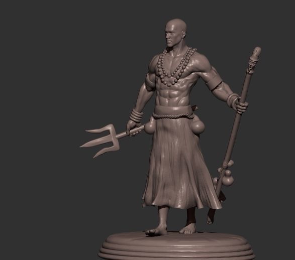 Orixá Exu — Modelo 3D para Impressão - Imagem 2