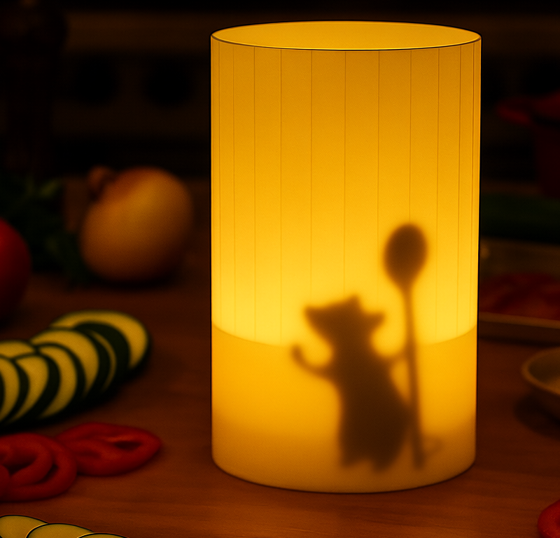 Abajur Ratatouille