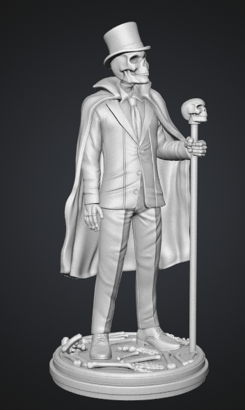 Exu Caveira — Modelo 3D para Impressão