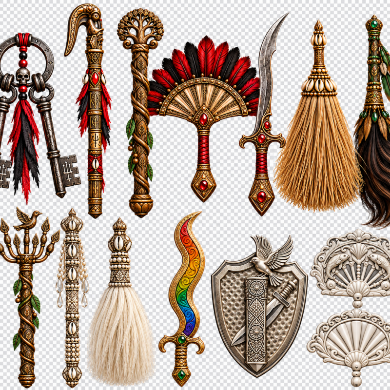 Pack de chaveiros - Orixás