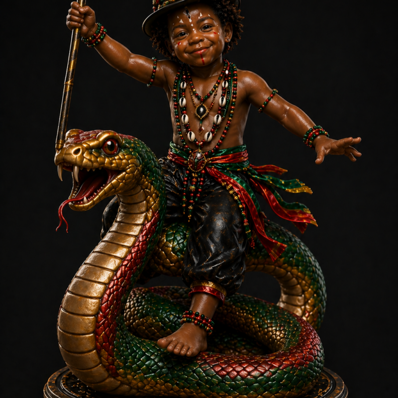 Exu Mirim — Modelo 3D para Impressão