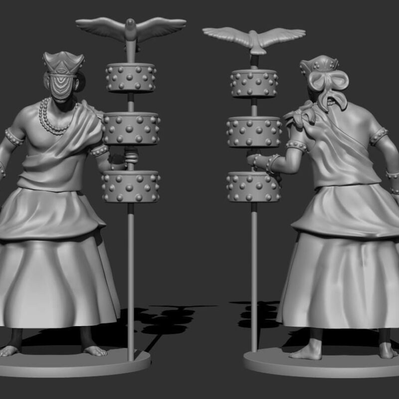 Oxalá — Orixá | Modelo 3D para Impressão