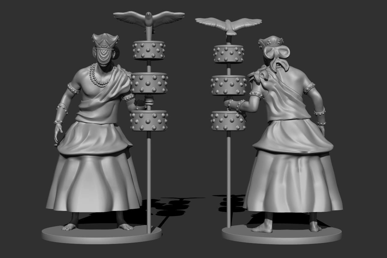 Oxalá — Orixá | Modelo 3D para Impressão